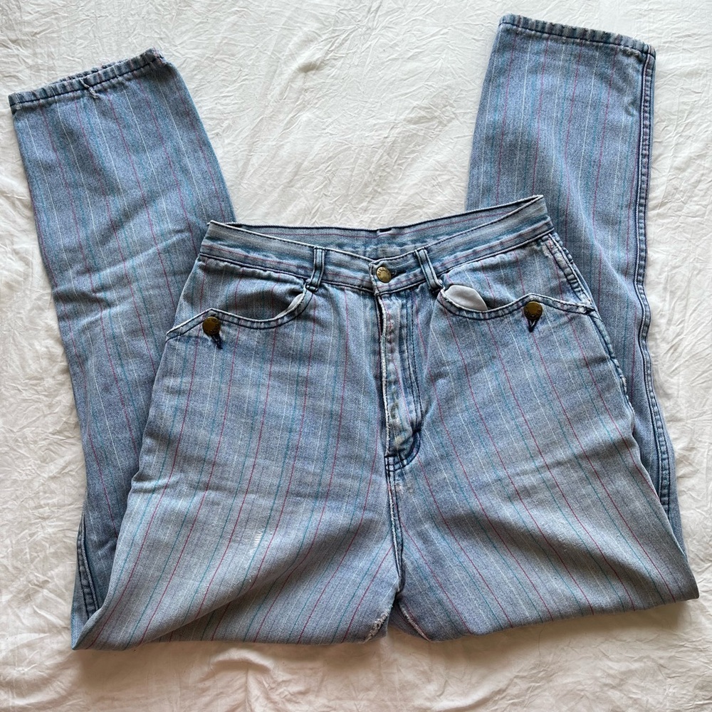 Vintage striped jean